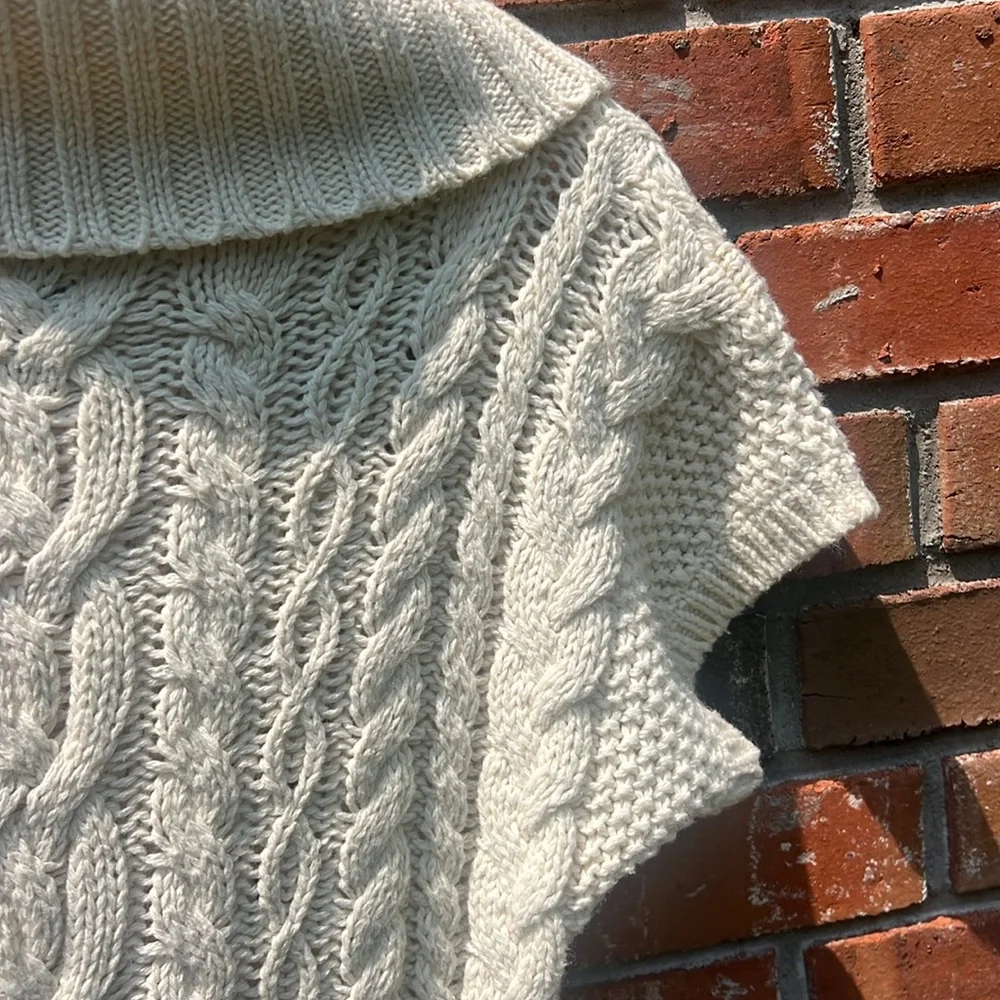 Ralph Lauren Girl’s Cable Knit Sweater Dress Size 16